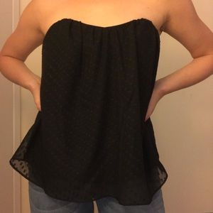 Kimchi Blue strapless blouse